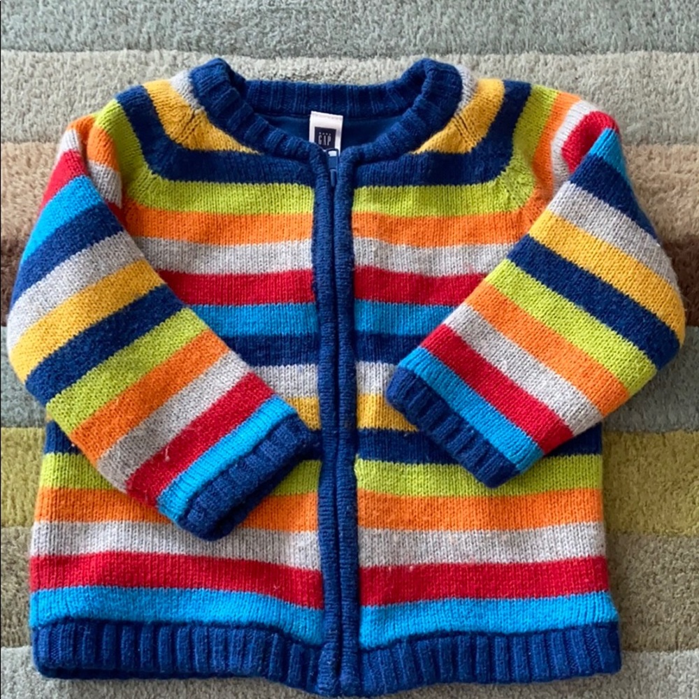 Colorful GAP cardigan